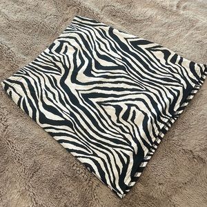 Zebra mini skirt